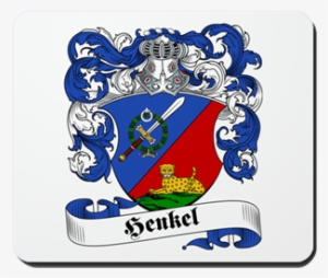 Henkel Family Crest Mousepad - Wenzel Coat Of Arms #3735668