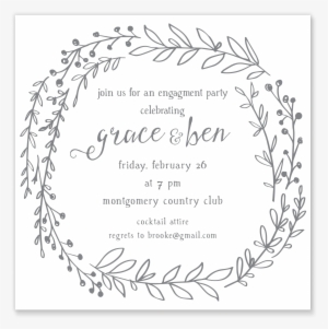 Greenery Wreath Shower Invitation - East Urban Home 'have Courage And Be Kind' Doormat, #3735915