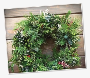 Image Of A Holiday Wreath - High-hand Nursery #3736210