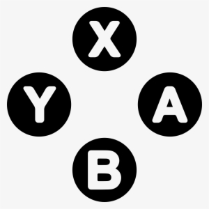 Png File - Game Controller Buttons Png #3736697