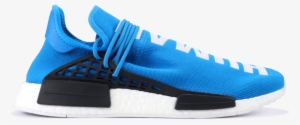 Adidas Nmd Hu Pharrell Human Being Sharp Blue - Blue Human Race Nmd #3736800