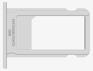 Iphone Sim Tray - Imei Sim Card Iphone X #3736956