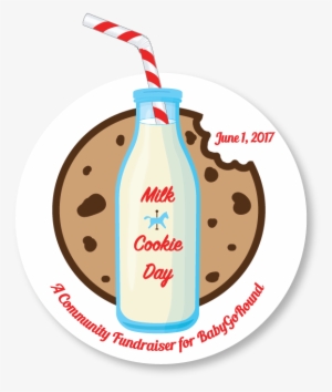 Cookie Clipart Fundraiser - Milk And Cookie Day #3737426