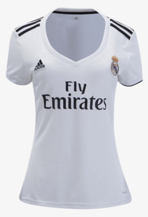 Women Real Madrid Home 2018-2019 Jersey Football Soccer - Real Madrid Jersey 18 19 Women #3737451