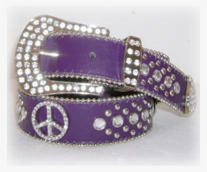 Purple Png Peace Signs - Belt #3737908