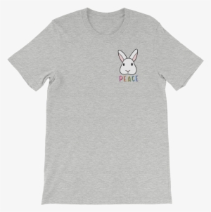 Peace Sign Bunny Unisex T-shirt - Conor Oberst Band T Shirt #3737946
