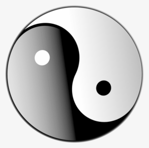 Yin And Yang Symbol Clip Art - Yin Yang Logo Png #3738309