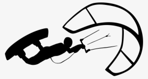 This Free Icons Png Design Of Wind Surfer Silhouette #3738630