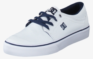 Dc Shoes Children Dc Kids Trase Tx Shoe White/navy - Shoe #3739797