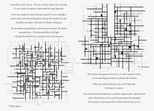 Section And Plan Of House Without Function - Diagram #3740347