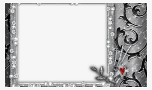 Silver And Black Transparent Frame Gallery Yopriceville - Picture Frame #3740869
