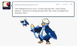 Ironically, I Was Working On This Before I Decided - Empoleon Sprite #3740897