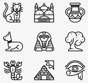 Egypt Symbols - Accessories Icon #3741958