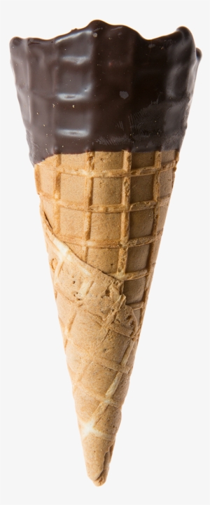 Small Choc Dip Waffle Cone - Ice Cream #3742065