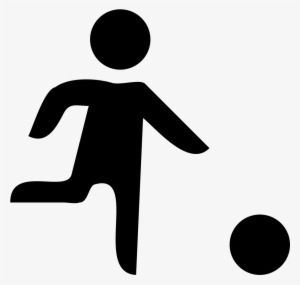 Playing Child Playing With A Ball Silhouette - Traffic Sign #3742137