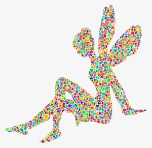 This Free Icons Png Design Of Polychromatic Tiled Female #3742215