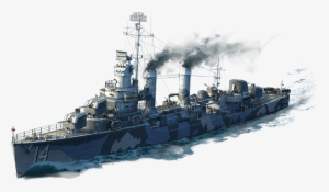Navy Battleship Png - Battlecruiser #3742458