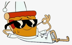 Pizza Steve Relaxing - Pizza Steve Gif Png #3742784