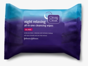 Night Relaxing All In One Cleansing Wipes - Clean And Clear Morning Wipes #3743510