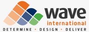 Determine Design Deliver - Wave International Logo #3743869