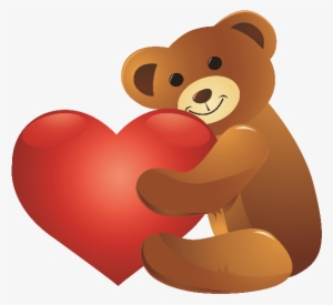 Valentine Teddy Bears Png Clipart Pictureu200b - Teddy Bear Valentine Clip Art #3743901