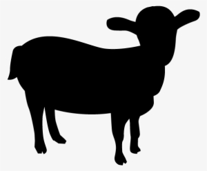 Goat - Silhouette - Animals Illustration - Miniature Australian Shepherd Silhouette #3744125