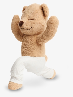 Meddy Teddy Crecent Lunge Pose - Yoga Teddy #3744191