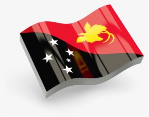 Papua New Guinea Flag Logo Png #3744256
