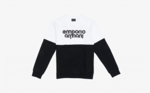 Emporio Armani Bicolour Knit Top - Long-sleeved T-shirt #3744537