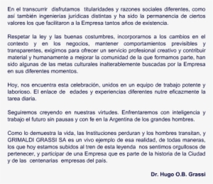 Feliz Aniversario Querido Grimaldi Grassi S - Cereal #3744570