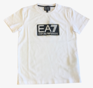Ea7 Emporio Armani Boys Short Sleeve T-shirt - Emporio Armani Boys Short Sleeve Shirt #3744722