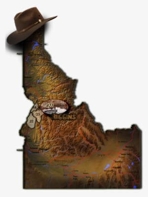 Accomodating Hunts - Map Of Idaho #3745362