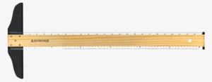 T-square Ruler Transparent Background Png - T Square Ruler Png #3745778