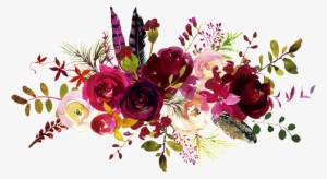 Fashion Blooming Flower Decoration Vector - Flower Decoration Vector Png #3746096