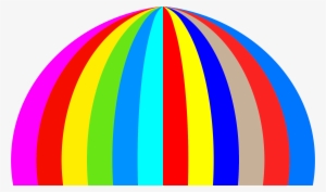 This Free Icons Png Design Of Rainbow Half Dome #3746371