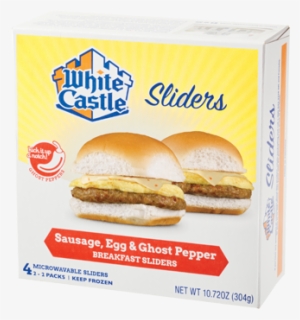 Sausage, Egg & Ghost Pepper - Box White Castle Breakfast Slider Frozen #3746506