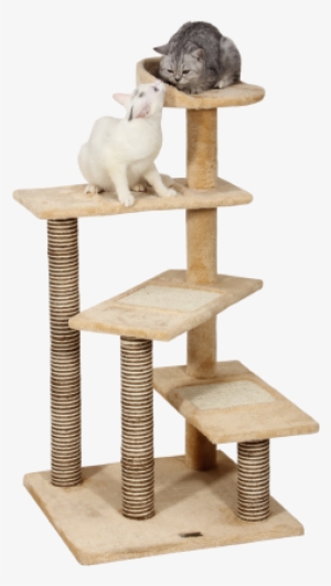 Allieroo 40 Inch H Multi-level Kitten Cat Tree Furniture - Scratching Tower For Cats #3747082