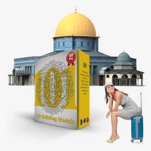 Dome Of The Rock Illustration Clipart Dome Of The Rock - Shaft Coal 3d #3747174
