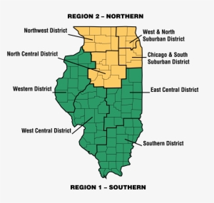 Iacac District Map - Northwest Illinois #3747655