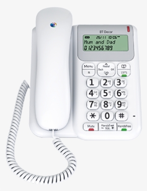 Prev - Bt Decor 1200 Corded Phone - Chalk White #3748039