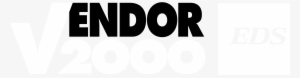 Vendor 2000 Logo Black And White - Graphics #3748395