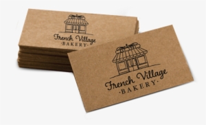 Brown Kraft Business Cards - Kraft Business Cards Png #3748499