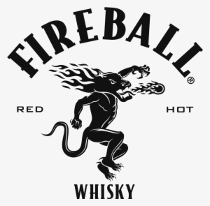 Fireball Whisky Logo - Fireball Cinnamon Whiskey Logo #3748648