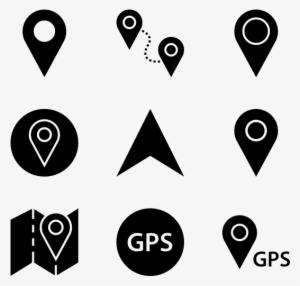 Navigation And Gps Glyph - Gps Vector Icon #3748687