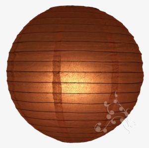 30 Inch Chocolate Brown Lanterns - 10 Bruine Lampionnen Met Een Diameter Van 35cm #3748945