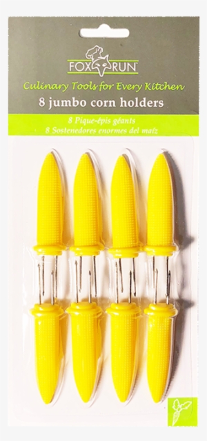 Jumbo Corn Cob Holders - 16 Jumbo Deluxe Corn On The Cob Holders #3750297