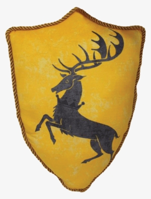 Game Of Thrones House Baratheon Sigil Throw Pillow - House Baratheon Got #3750485