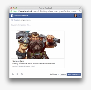 However, My Users Do Not Get The Option To Post This - Dwarf Casual #3750628