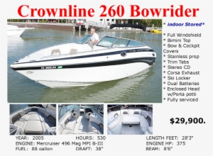 Crownline 270 Vr - Portable Network Graphics #3751169