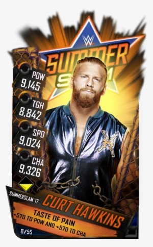 Supercard Curthawkins S3 Hardened Smackdown 9531 - Summerslam 2014 [blu-ray] #3752043